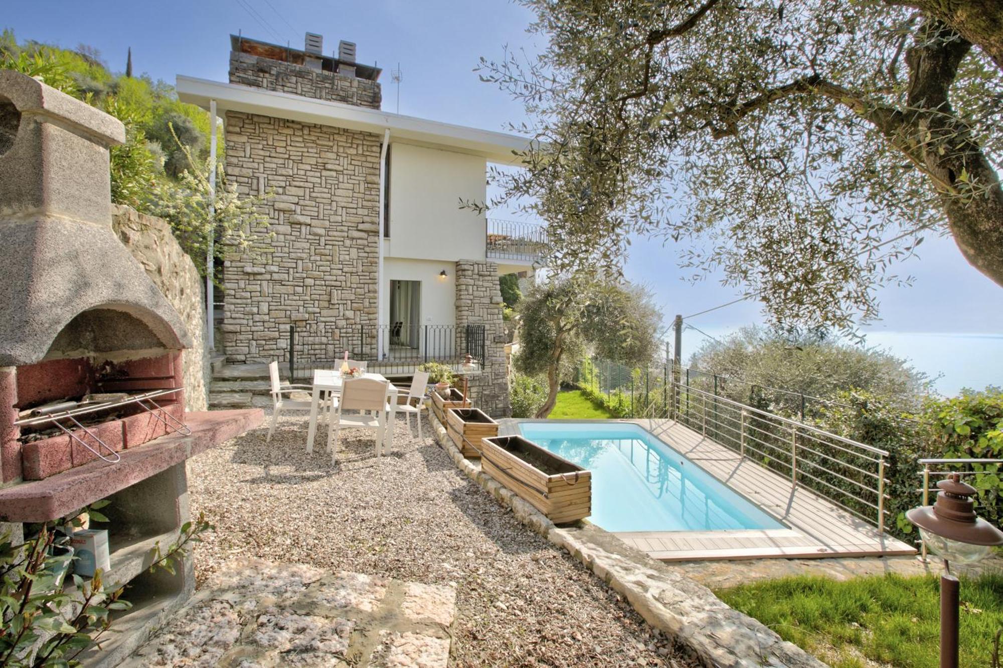 Villa Mercurio Brenzone sul Garda Bagian luar foto